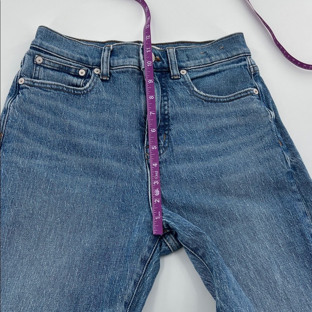 Madewell the‎ 90s straight High-Rise Jeans closet staple capsule wardrobe clean - Picture 5 of 10